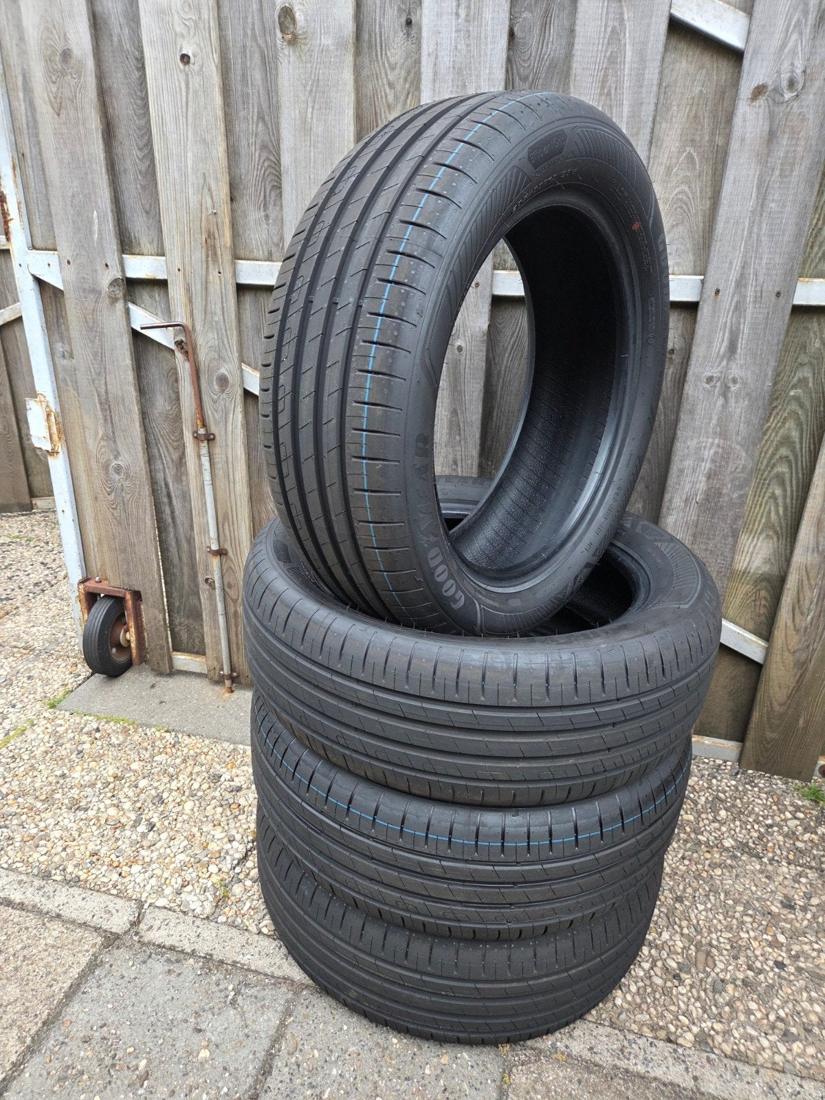 205 55 17 goodyear zomerbanden demo/nieuw! 330,- inc montage, Auto-onderdelen, Banden en Velgen, Nieuw, 17 inch, Band(en), Personenwagen