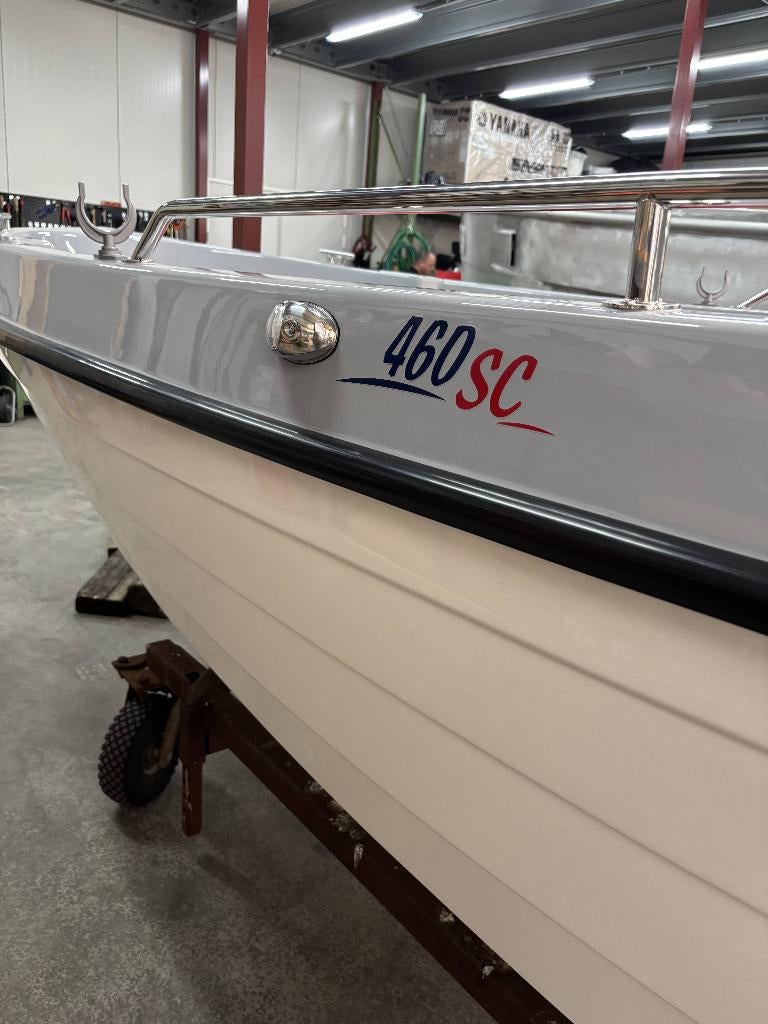 NIEUW Hobby Boat 460SC + Torqeedo Cruiser 6, Watersport en Boten, Ophalen, 10 tot 30 pk, Elektrisch, Nieuw