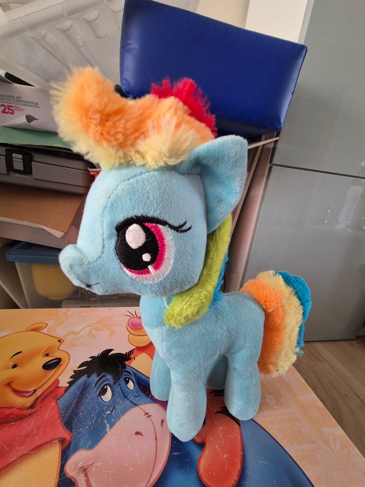My Little Pony Rainbow Dash Knuffel, Paard, Overige merken, Overige karakters, Ophalen of Verzenden