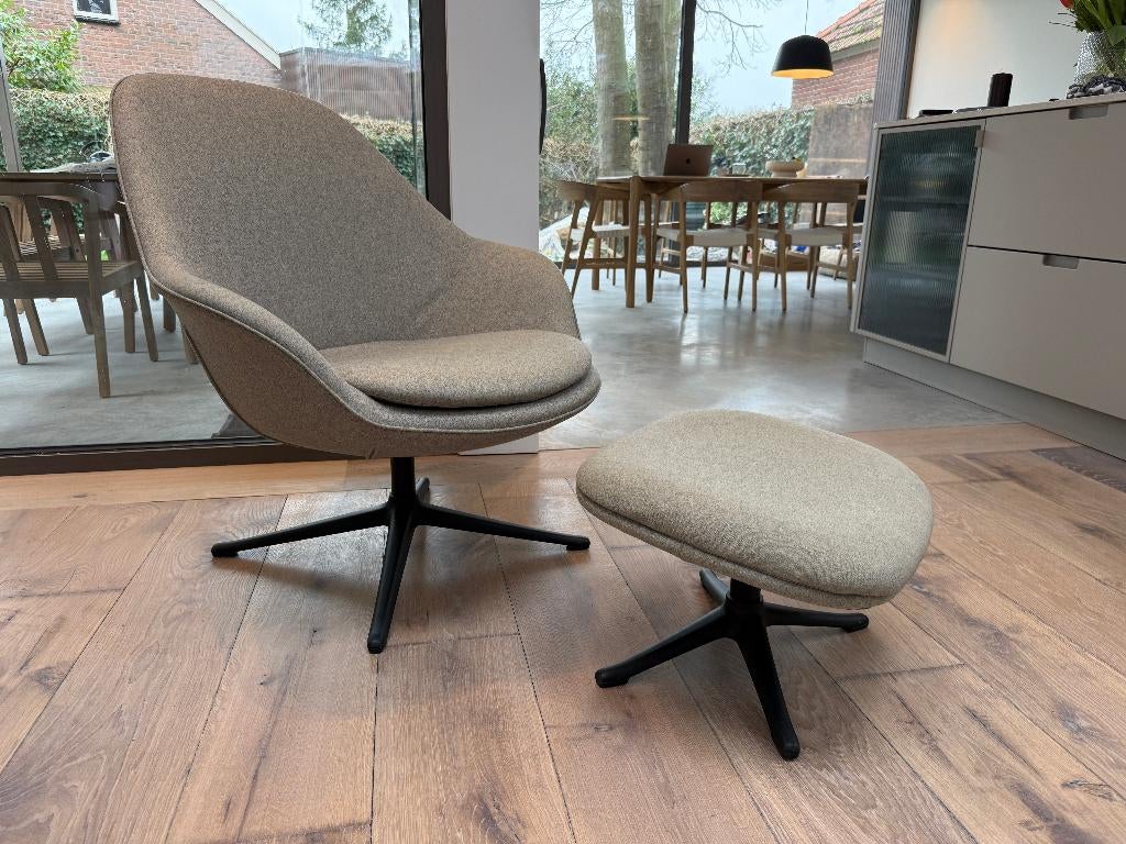 Boconcept design Fauteuil Lounge Chair Bolia, Vitra, Minotti, Huis en Inrichting, Fauteuils, Zo goed als nieuw, Metaal, Stof, 50 tot 75 cm