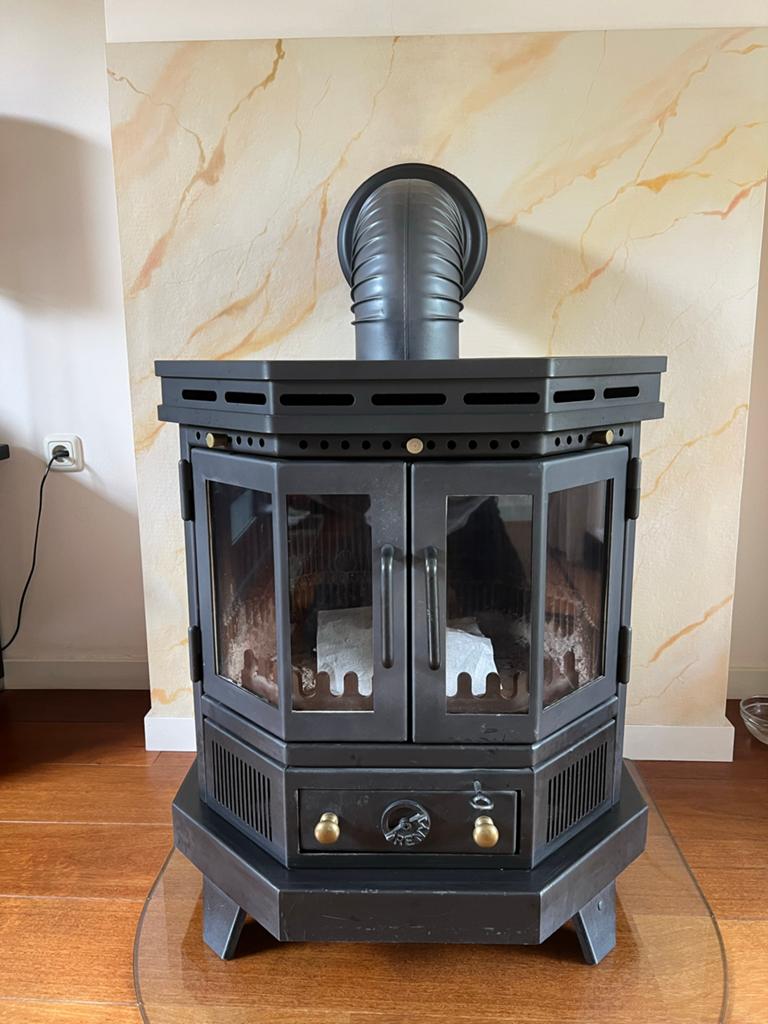 Kachel Reny Oslo XL, Huis en Inrichting, Kachels, Ophalen, Zo goed als nieuw, Hout, Houtkachel