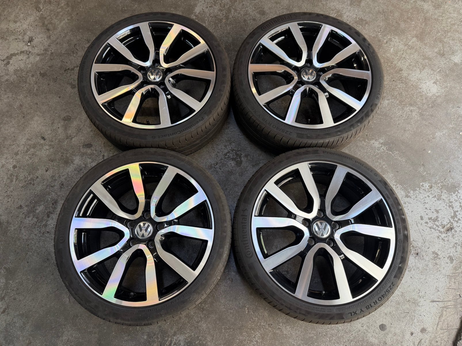 ✅ 18 inch Serron GTE velgen Volkswagen Golf 5 6 7 5x112 GTD, Auto-onderdelen, Banden en Velgen, 18 inch, Gebruikt, Banden en Velgen