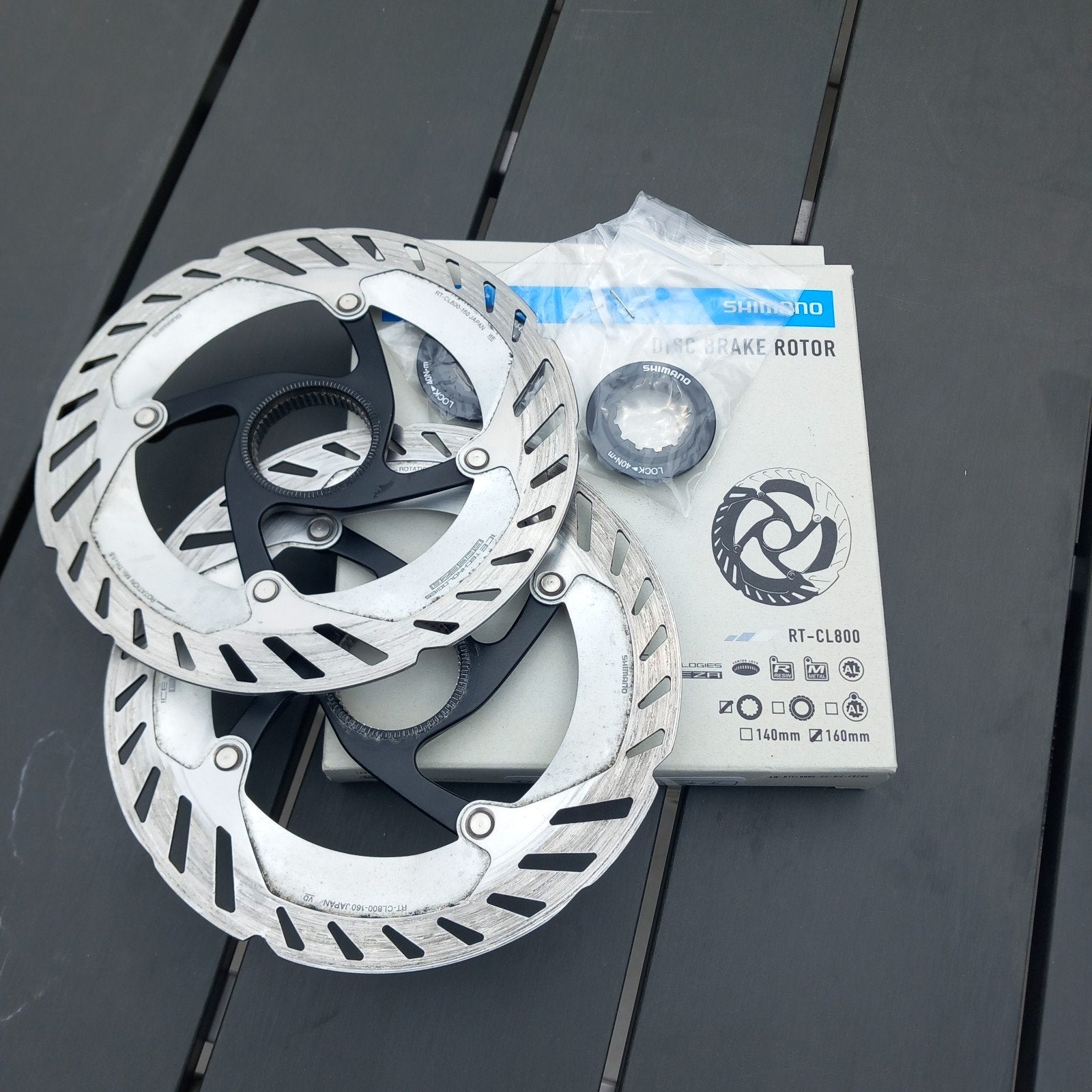 Shimano Ultegra disc Remschijven 160mm, Fietsen en Brommers, Fietsonderdelen, Remmen, Nieuw, Racefiets, Ophalen of Verzenden