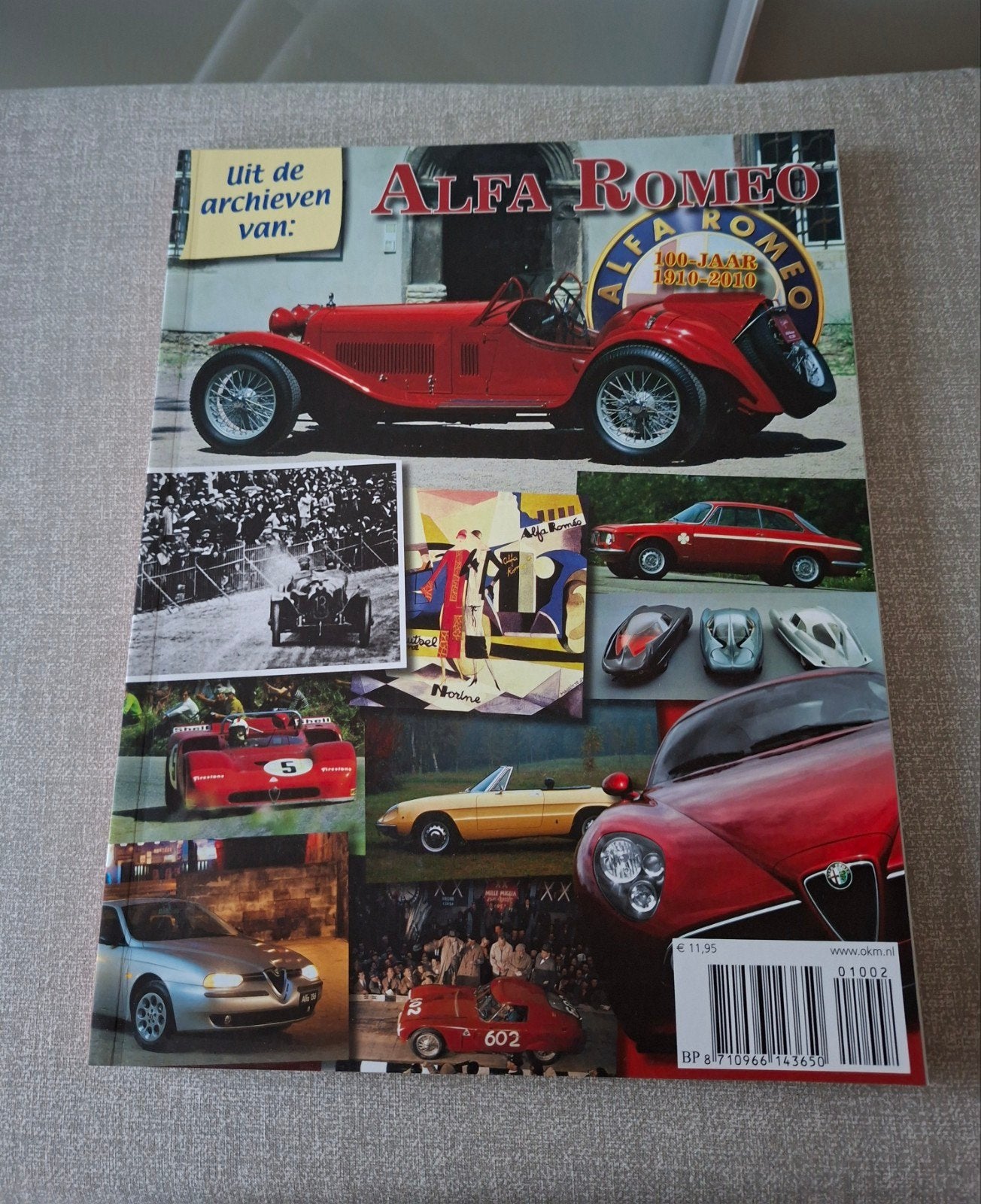 Alfa Romeo: 100 Jaar Geschiedenis (1910-2010) Magazine, Ophalen of Verzenden, Zo goed als nieuw, Alfa Romeo