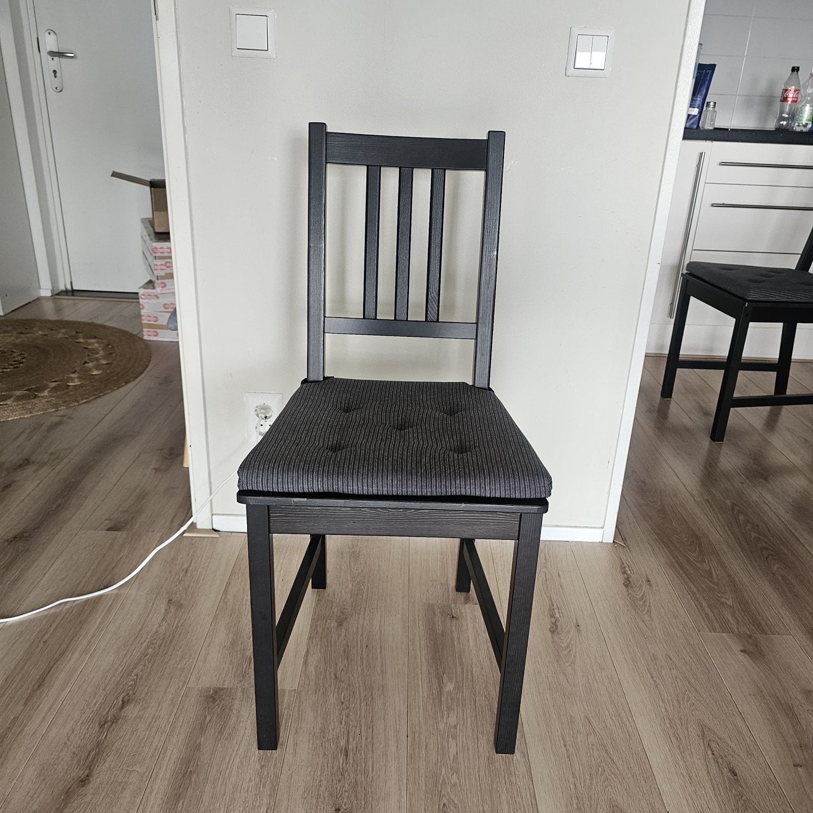 6 Ikea chair with cushion, Ophalen, Zo goed als nieuw, 60 tot 90 cm