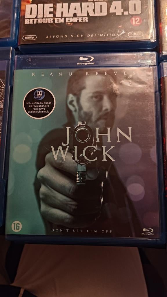 John wick Keanu Reeves blu ray, ook te ruil, Cd's en Dvd's, Ophalen of Verzenden, Zo goed als nieuw, Actie