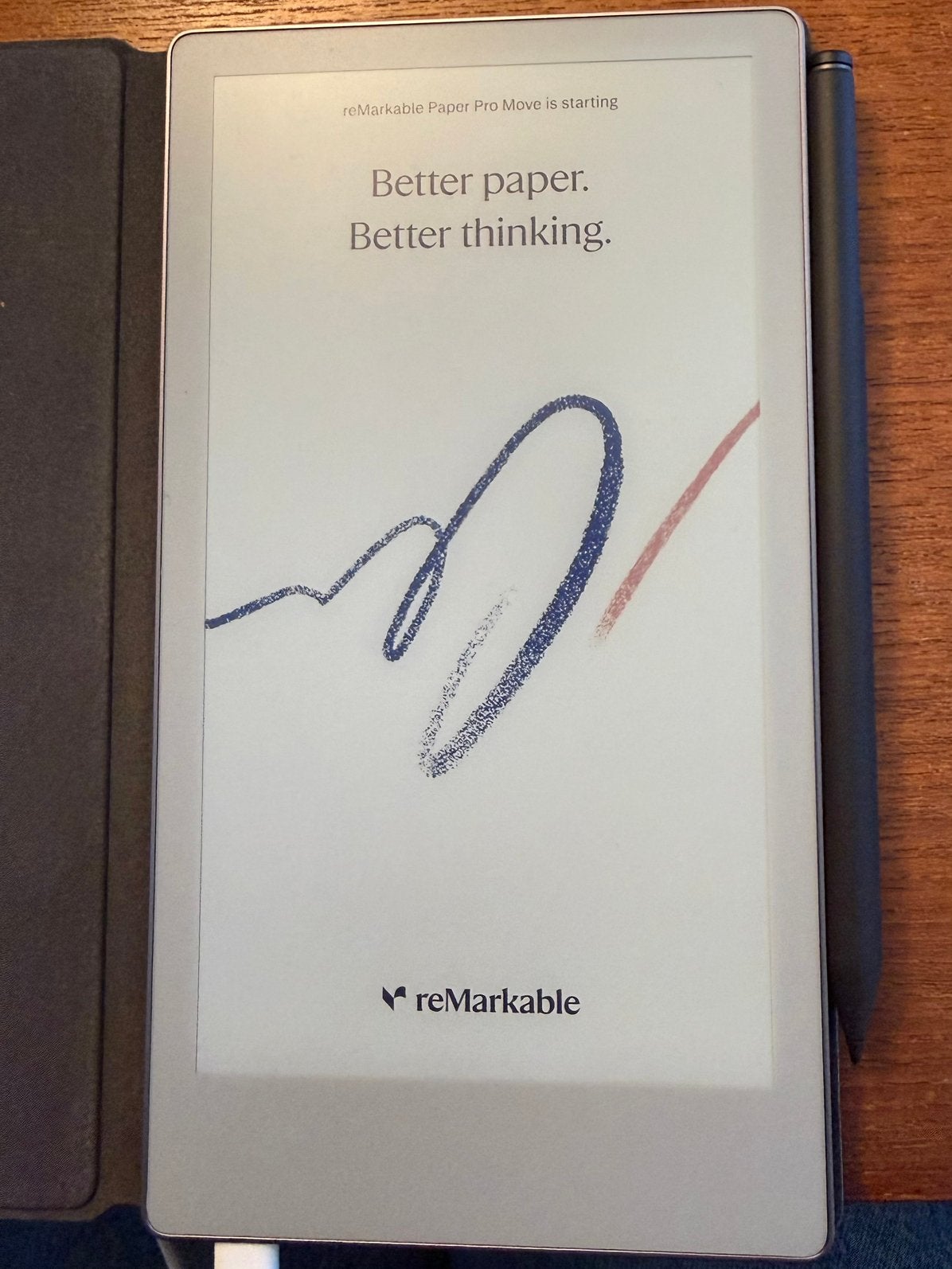 reMarkable Paper Pro Move, Ophalen of Verzenden, Zo goed als nieuw, Draadloos
