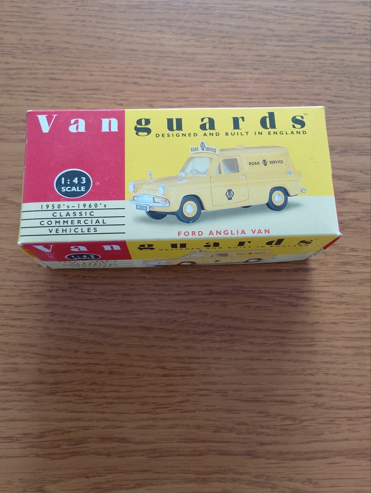 Vanguards Ford Anglia Van 'Road Service' 1:43 schaal, Ophalen, Nieuw, Overige typen, Overige merken