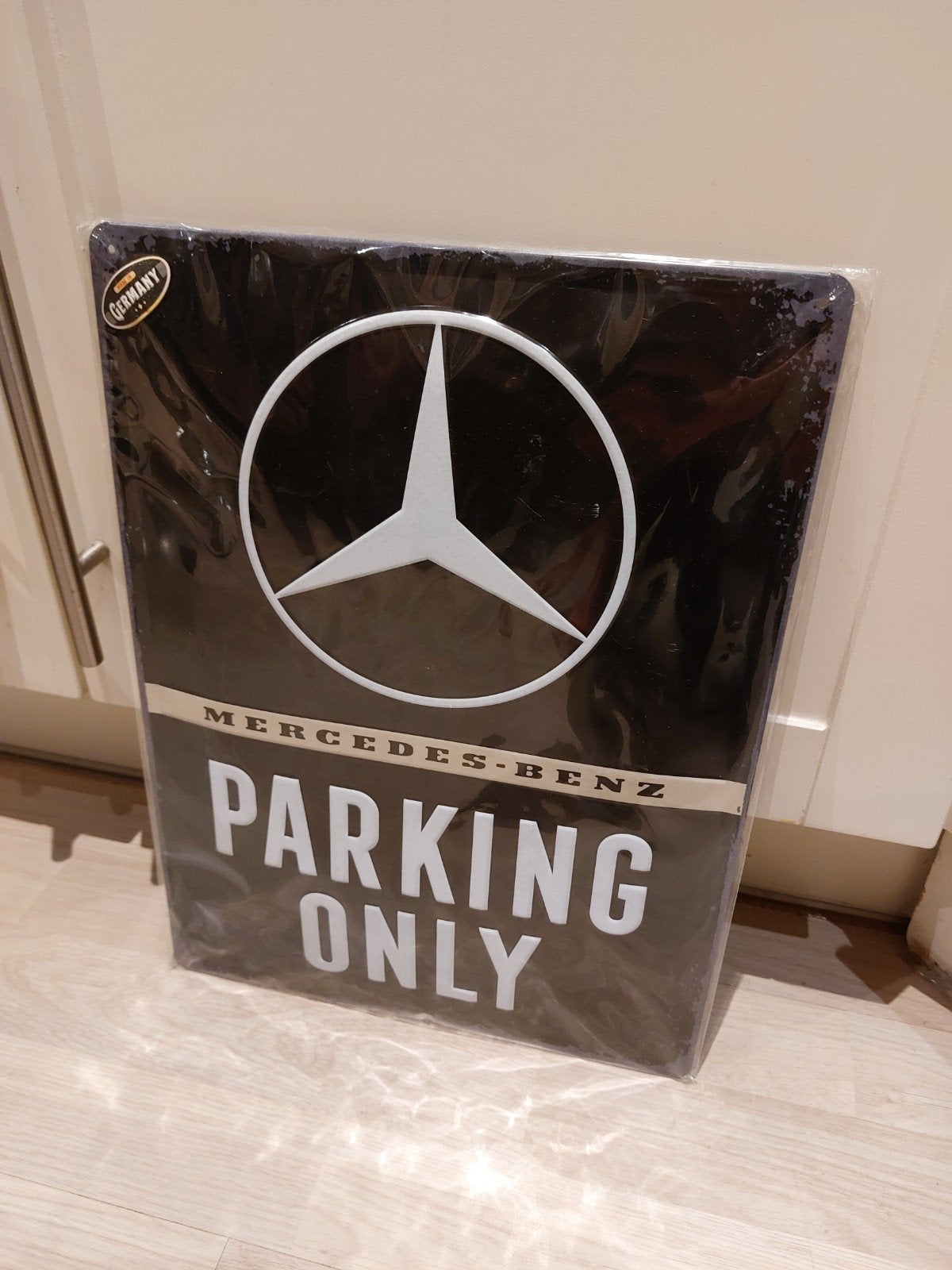 Mercedes-Benz Parking Only - Metalen Wandbord, Ophalen of Verzenden, Nieuw