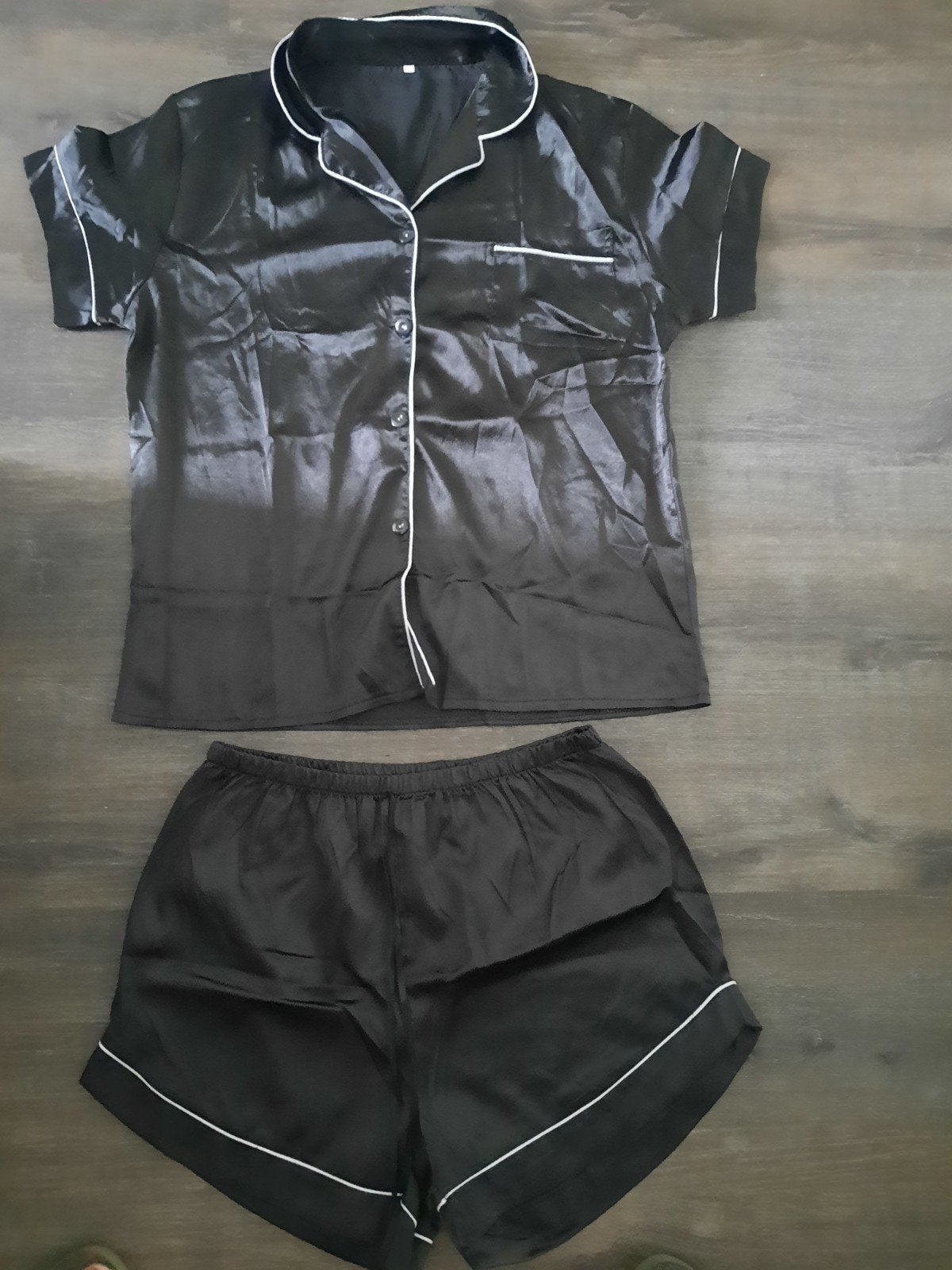 nieuwe satijnen  shortama maat xl, Kleding | Dames, Pyjama's, Onbekend, Ophalen of Verzenden, Nieuw, Maat 46/48 (XL) of groter