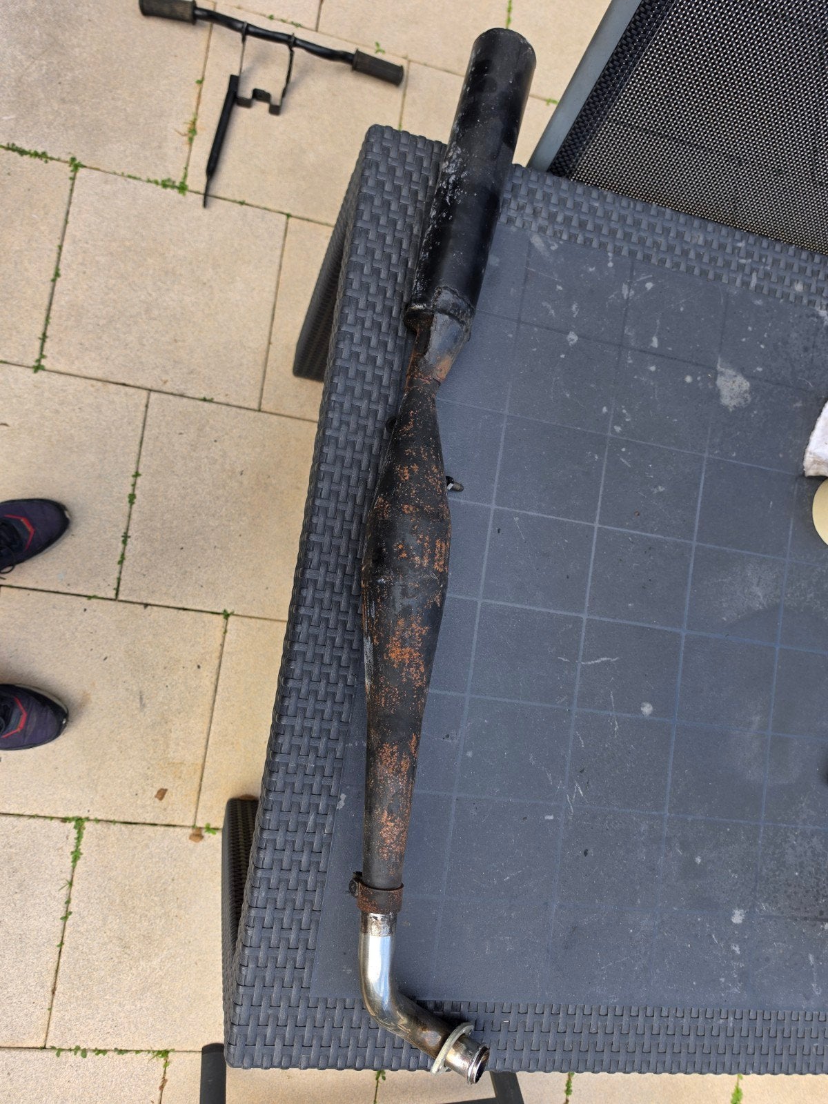 Expansie uitlaat voor Kreidler zelfbouw, Ophalen of Verzenden, Gebruikt, Uitlaat