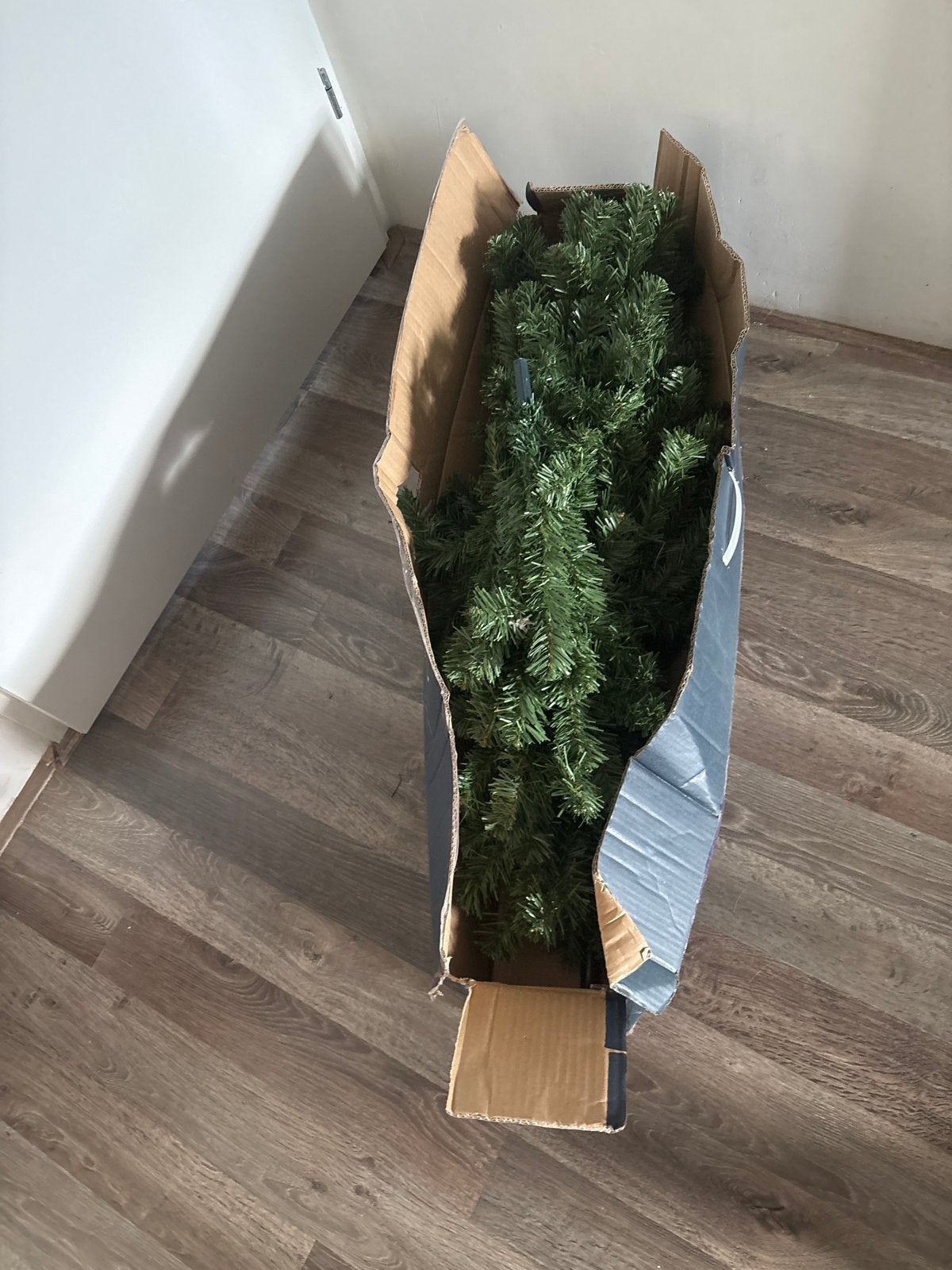 Kunst kerstboom, Ophalen, Gebruikt