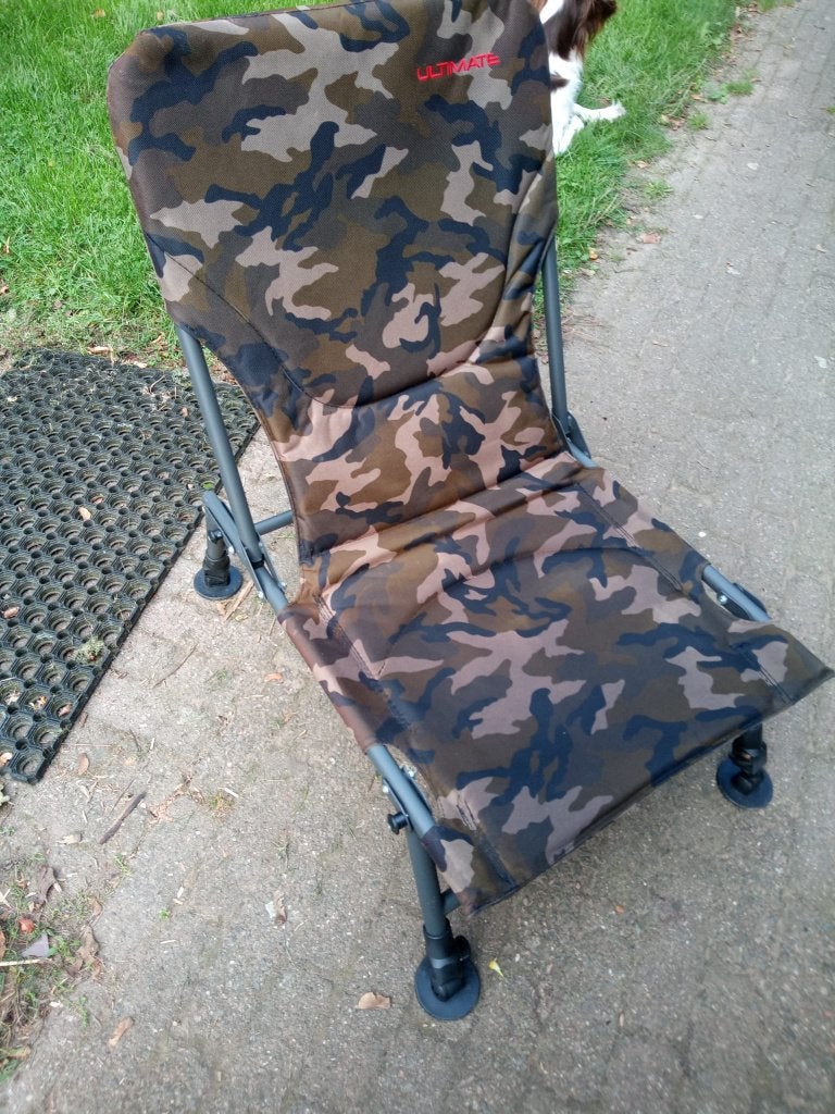 visstoel karperstoel licht gewicht, nieuw, camo, Ophalen, Overige typen, Info@strategy.nl, Zo goed als nieuw
