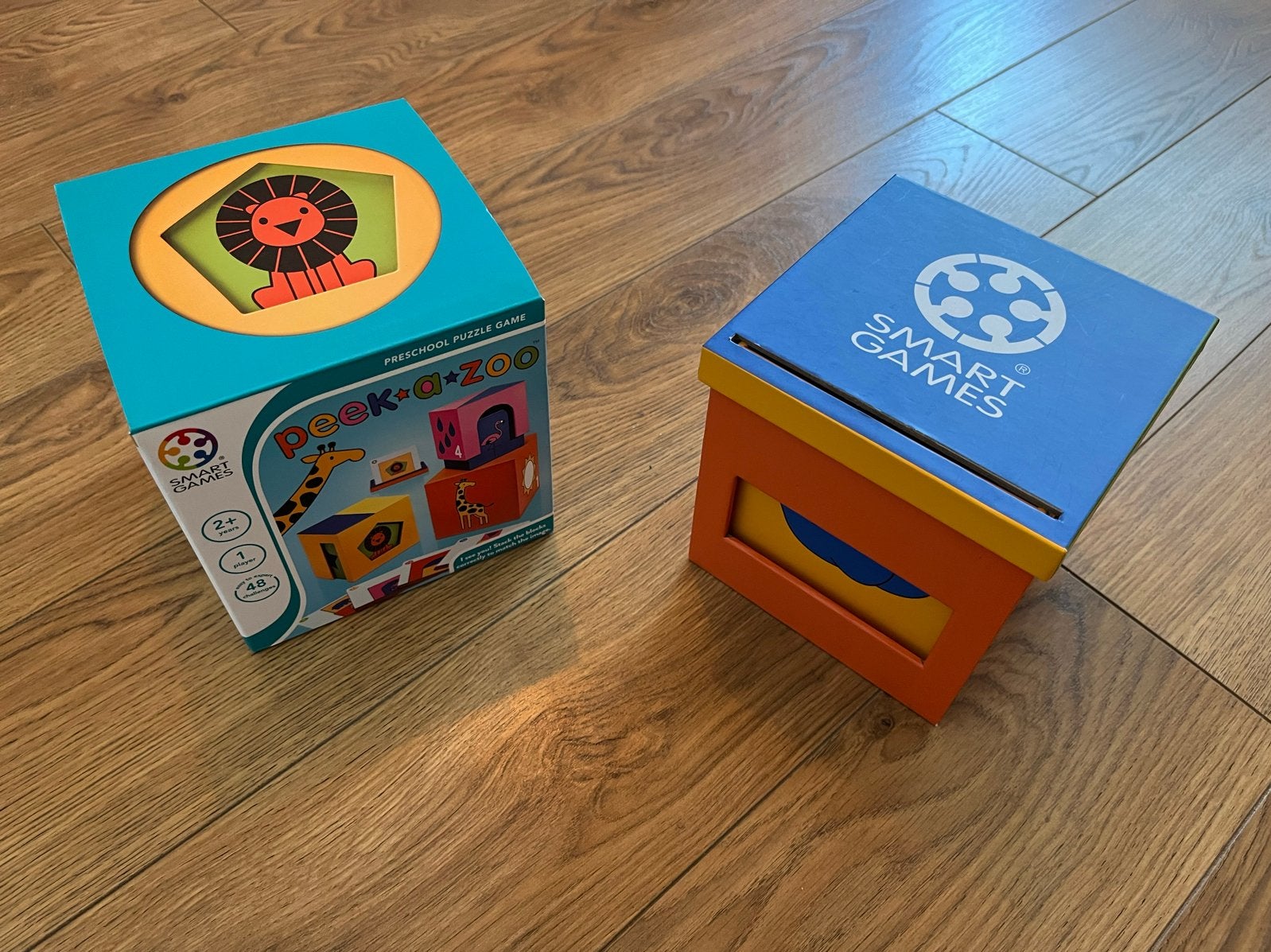 Smartgames Peek-a-Zoo compleet, Kinderen en Baby's, Speelgoed | Educatief en Creatief, Zo goed als nieuw, Puzzelen, Ophalen of Verzenden