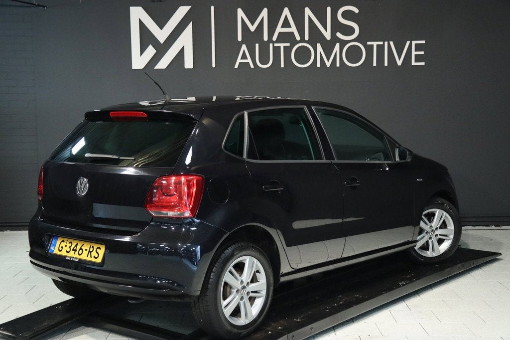 Volkswagen Polo 1.2-12V BlueMotion / CRUISE / CLIMA / INRUIL, Auto's, Voorwielaandrijving, Euro 5, 1198 cc, Zwart