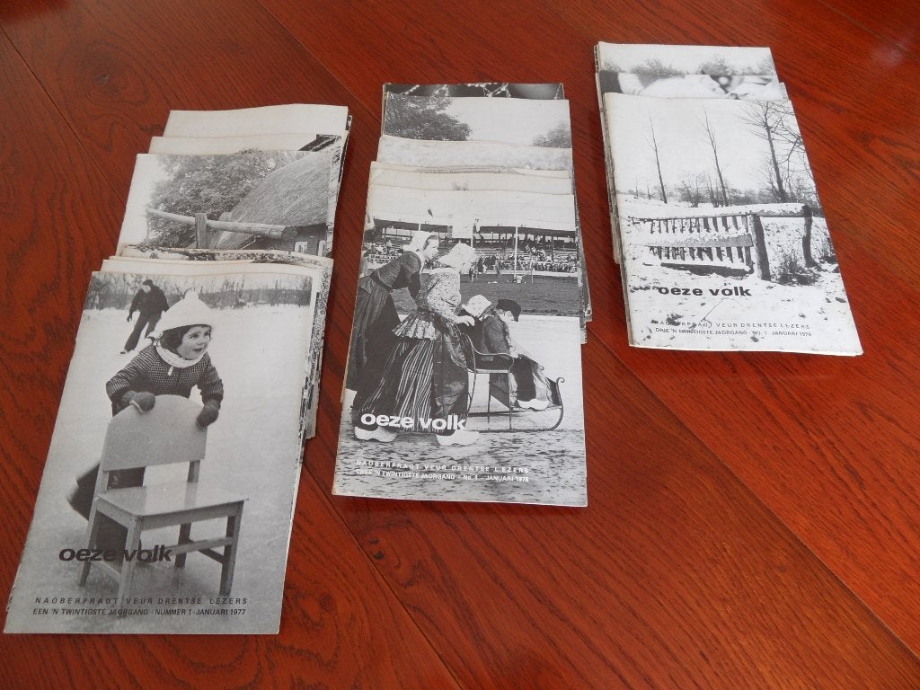 Drents tijdschrift, Oeze Volk., Ophalen of Verzenden, Gelezen, Overige typen