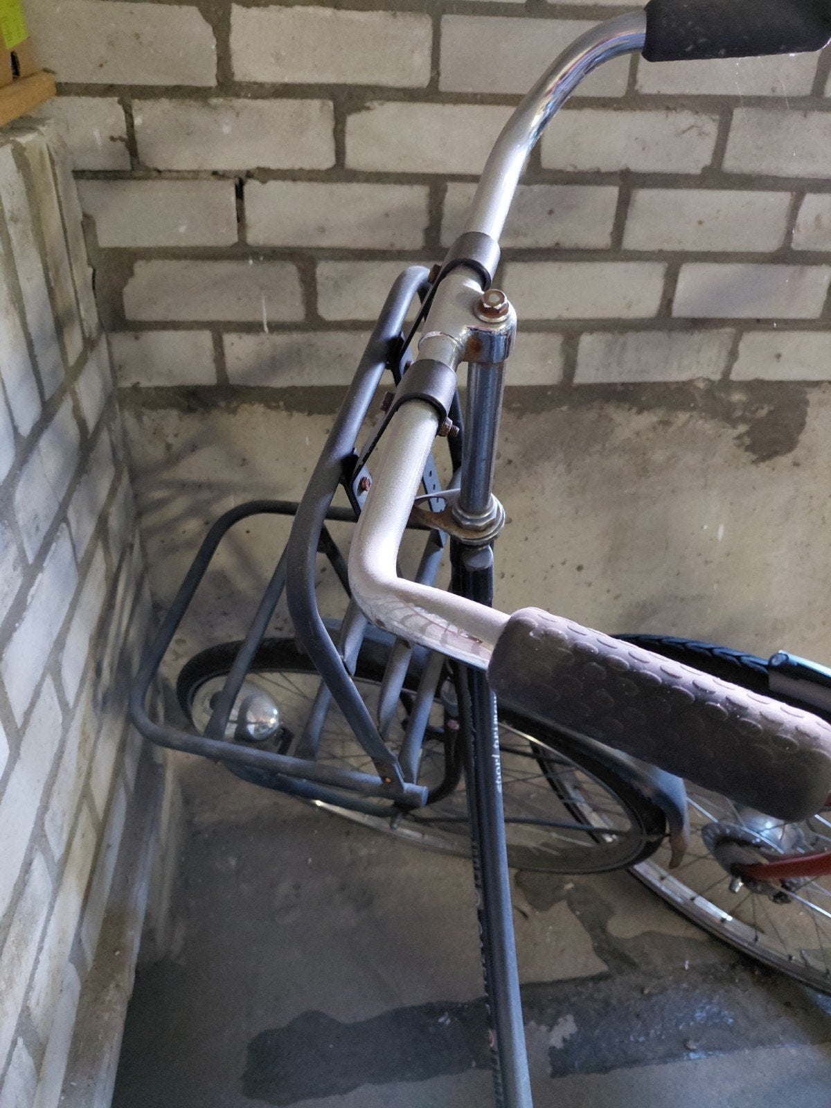Gazelle Damesfiets met Voordrager, fietst niet meer, Fietsen en Brommers, Ophalen, Velgrem, Gazelle, 53 tot 56 cm