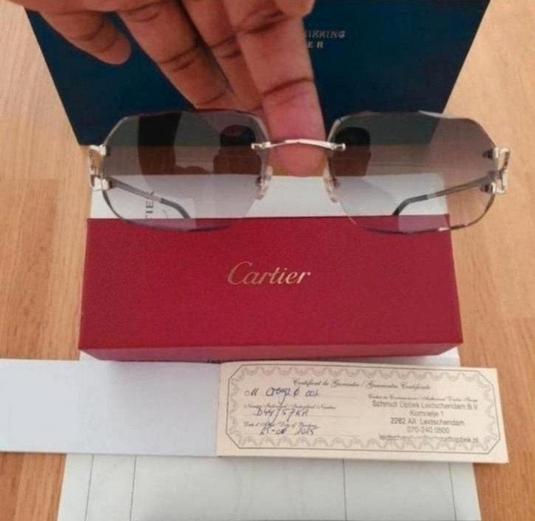 Cartier piccadilly full set dita louis vuitton rayban, Ophalen of Verzenden, Gebruikt, Zwart, Zonnebril