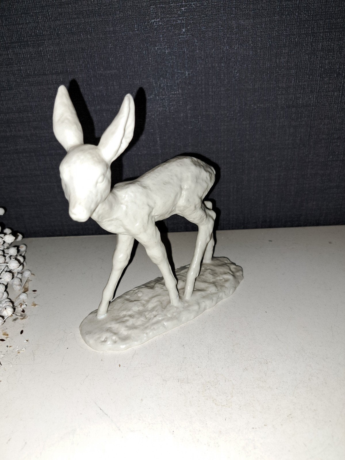 schaubach kunst beeld reekalf/bambi, Overige onderwerpen, Minder dan 20 cm, Art deco, Ophalen of Verzenden