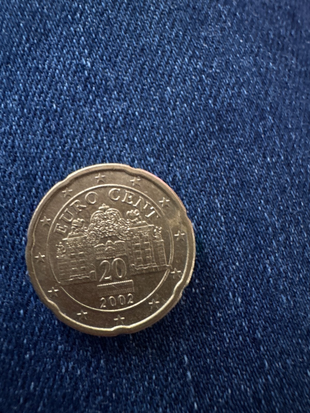 20 Cent oosterijk 2002 -, Postzegels en Munten, Munten | Europa | Euromunten, Ophalen of Verzenden, Italië, 20 cent, Losse munt