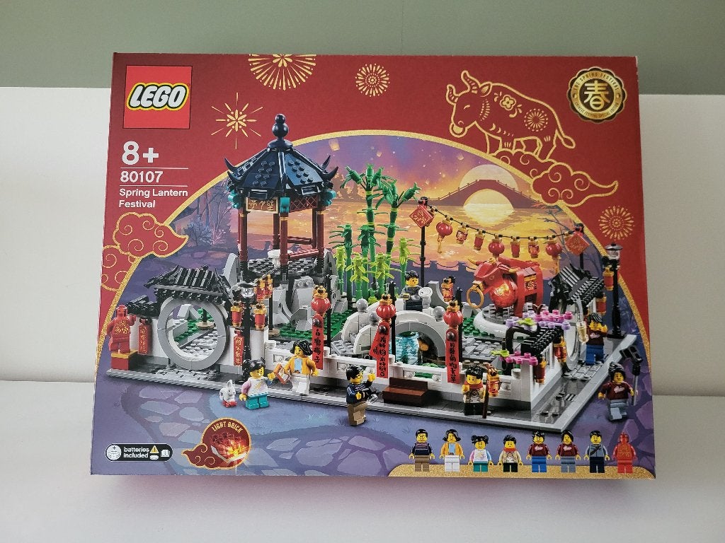 Lego 80107 - Lente Lantaarnfestival - Nieuw in doos, Overige thema's, Lego, Nieuw, Ophalen of Verzenden