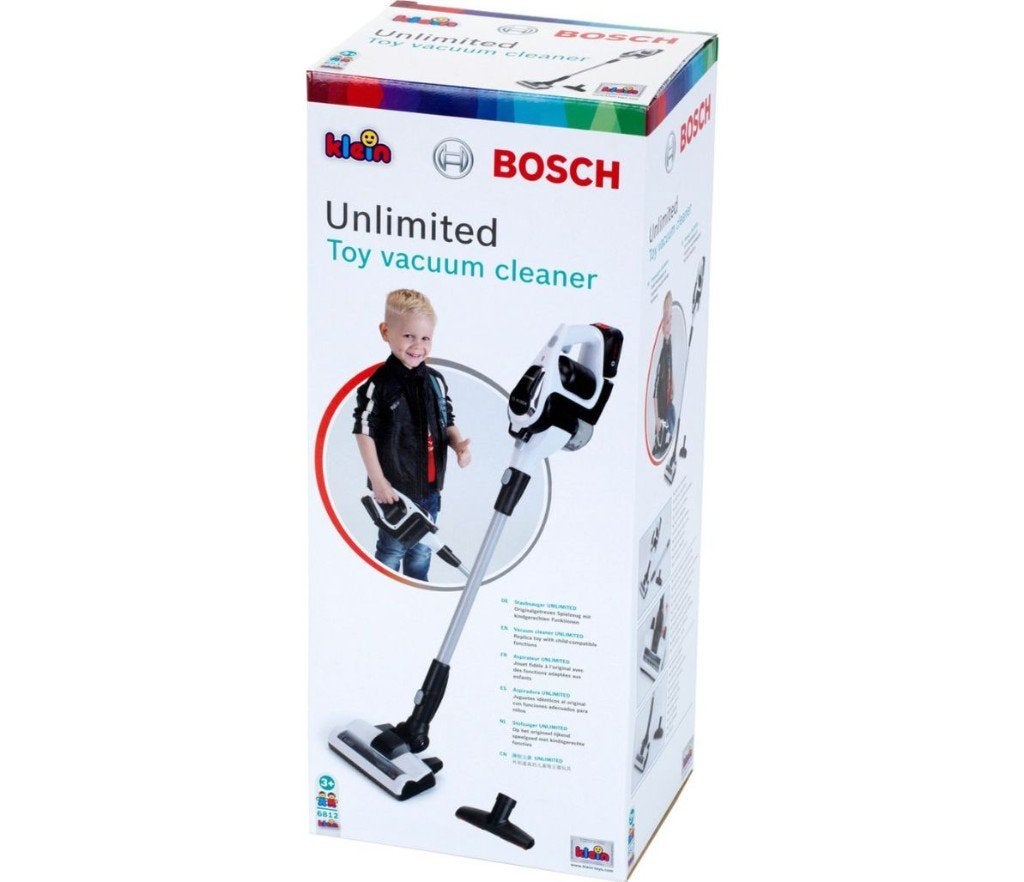 Klein Toys Bosch Unlimited stofzuiger wit - incl accessoires, Klein Toys, Klein Toys, Nieuw, Ophalen of Verzenden