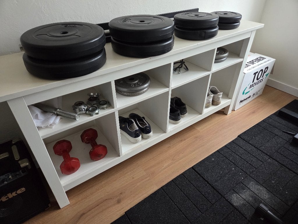 Ikea kast massief hout