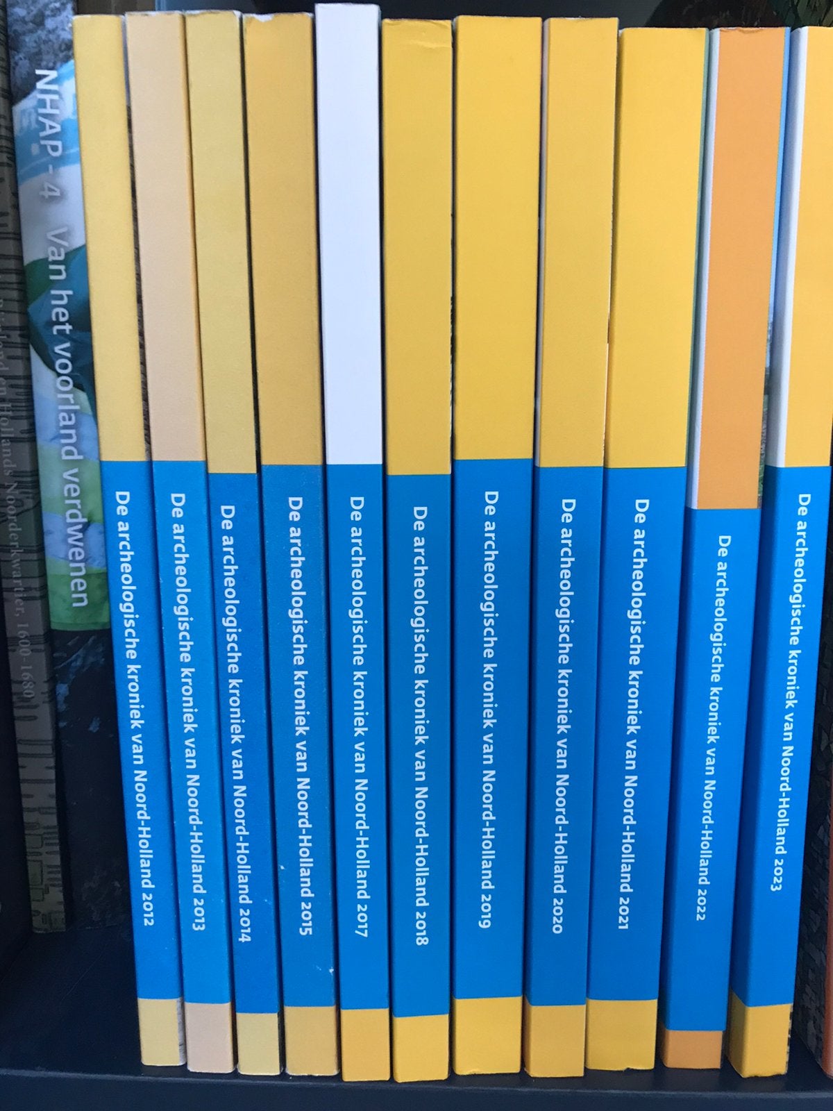 Serie archeologische kroniek Noord-Holland 2012-2023, Boeken, Geschiedenis | Stad en Regio, Ophalen of Verzenden, Gelezen