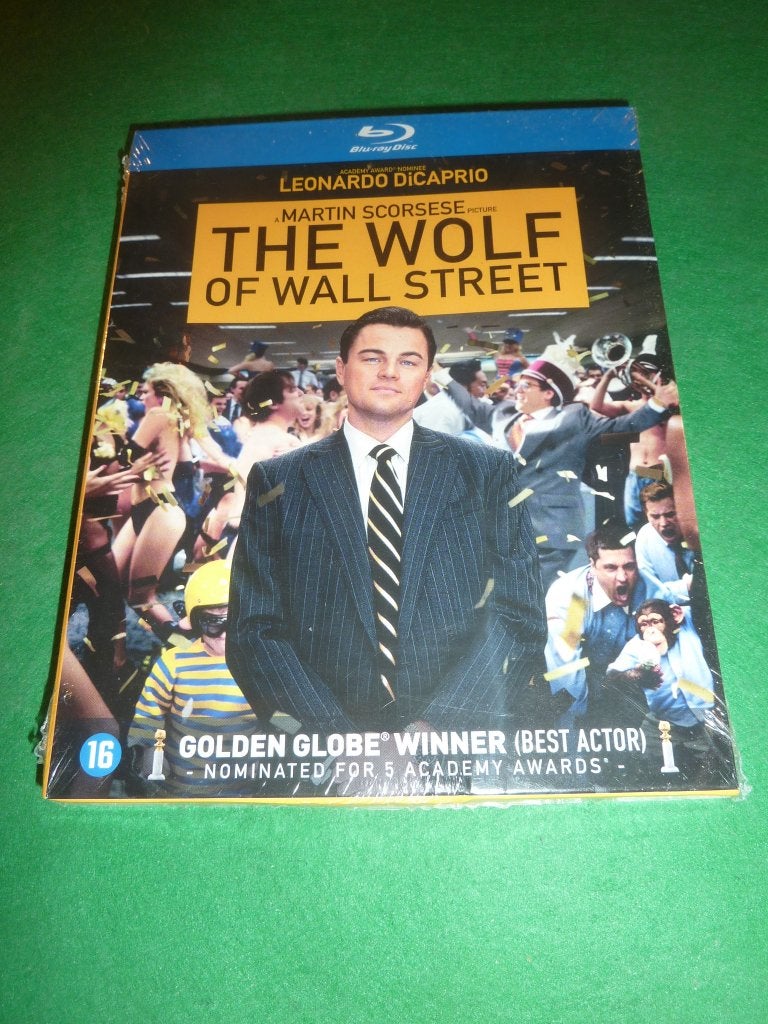 The wolf of Wall Street Martin Scorsese blu-ray In folie, Cd's en Dvd's, Blu-ray, Engels, Verzenden, Nederlands, Filmhuis