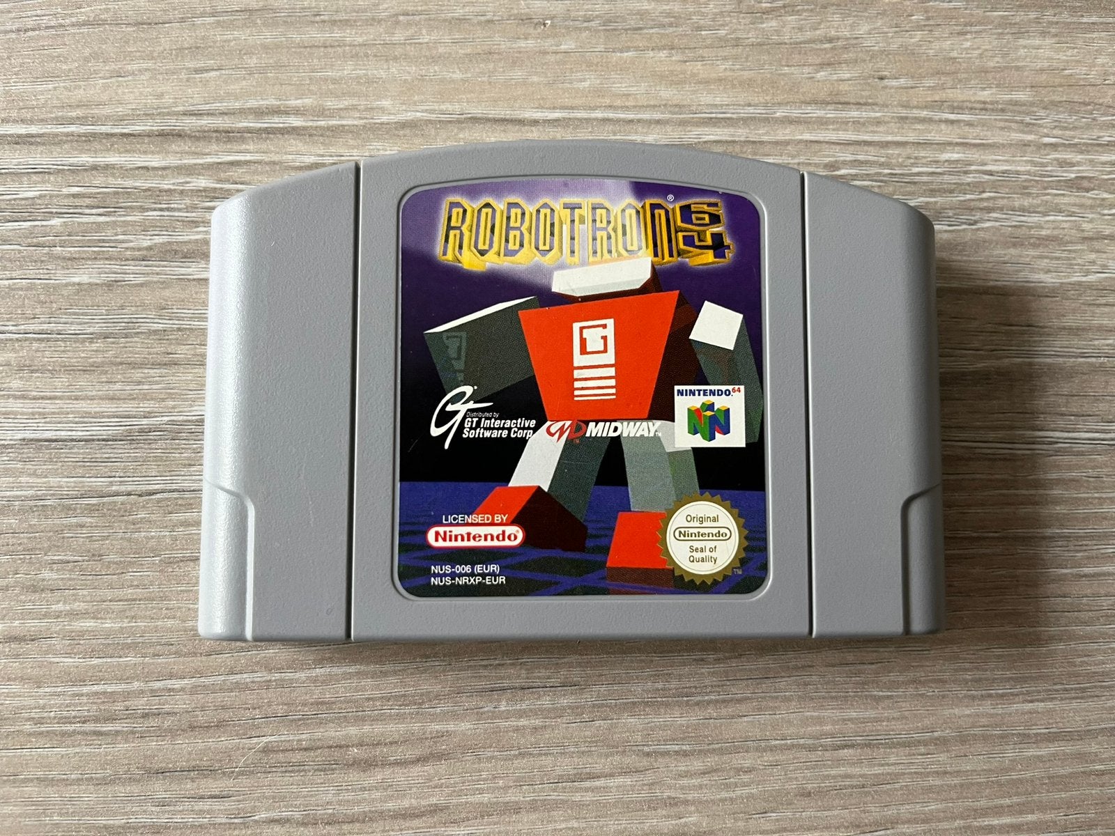 Robotron 64 voor de Nintendo 64 ZGAN, 1 speler, Ophalen of Verzenden, Zo goed als nieuw, Vanaf 3 jaar