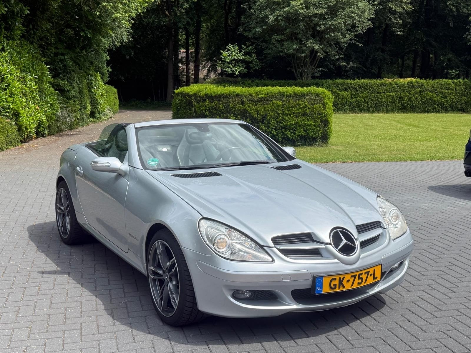 Mercedes-Benz SLK 200 Aut 2005 Roadster, Automaat, Achterwielaandrijving, Zwart, Cabriolet