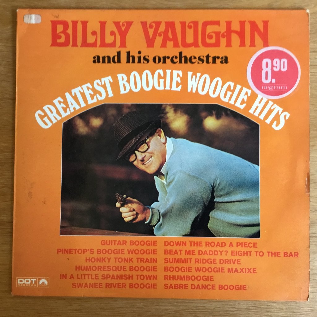 Billy Vaughn - Greatest Boogie Woogie Hits LP, Ophalen, 12 inch, Jazz, LP
