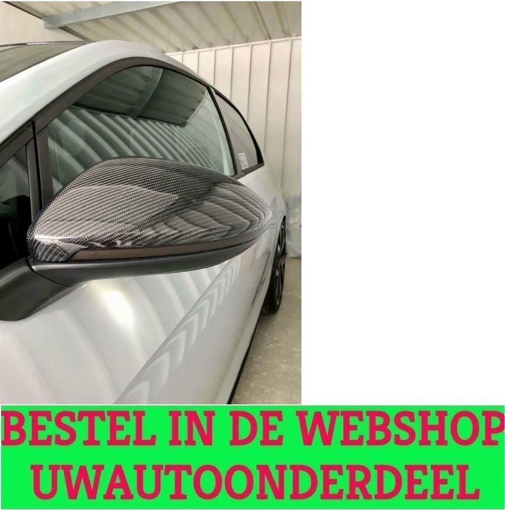 Carbon Spiegelkappen Geschikt Voor Vw Golf 7 Tdi Gti R20 Dsg, Verzenden, Automotive Parts, A.parts@hotmail.nl, Trasmolenlaan 12 3447 GZ Woerden