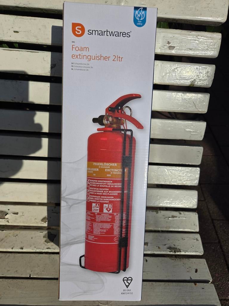 Schuimblusser nieuw 2kg, Huis en Inrichting, Brandblussers en Brandkasten, Ophalen of Verzenden, Nieuw
