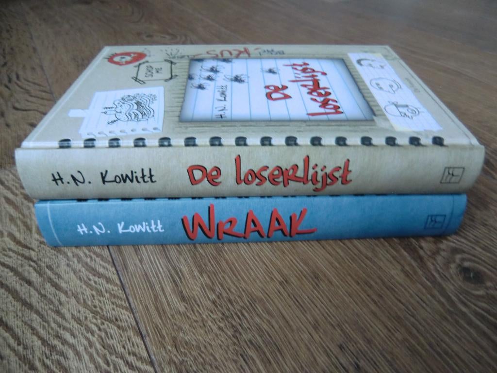 De loserlijst en Wraak de loserlijst Nieuwstaat, Boeken, Ophalen of Verzenden, Zo goed als nieuw, H.N. Kowitt, Non-fictie