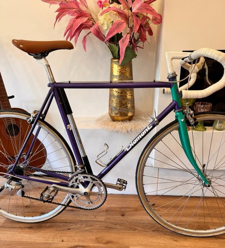 Prachtiger Retro  Diamant  in Top Staat, Full Shimano 105, Fietsen en Brommers, Fietsen | Racefietsen, Overige merken, 28 inch