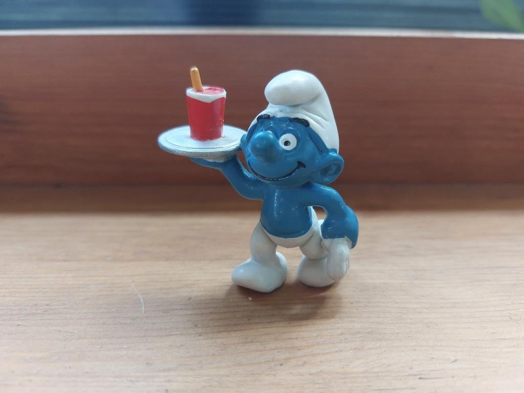 Kelner smurf 20162 De Smurfen, Ophalen of Verzenden