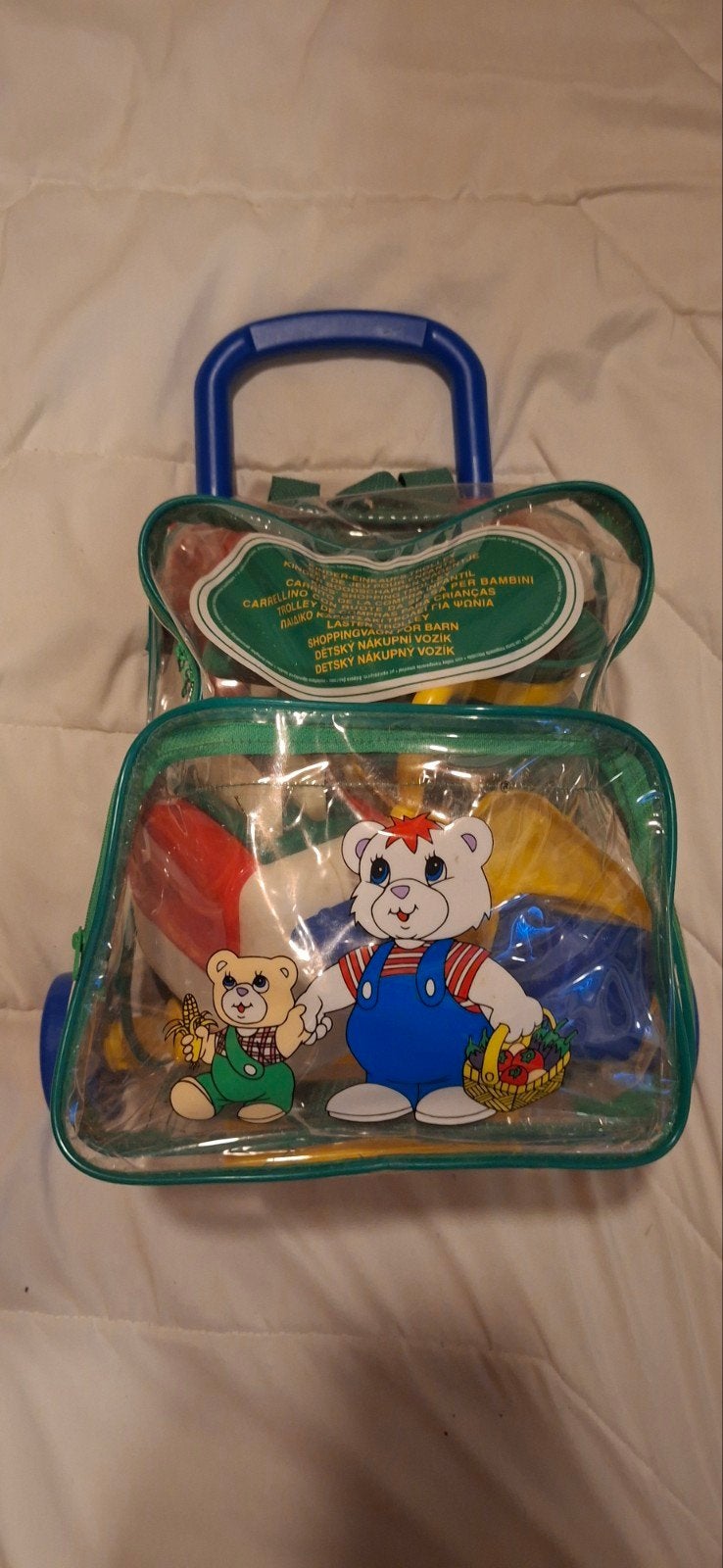 Kindertrolley met complete keukenset - Uren speelplezier!, Ophalen of Verzenden, Gebruikt, Jongen of Meisje
