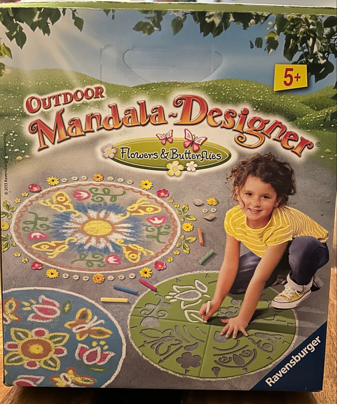 Ravensburger Outdoor Mandala Designer Bloemen & Vlinders, Ophalen of Verzenden, Zo goed als nieuw