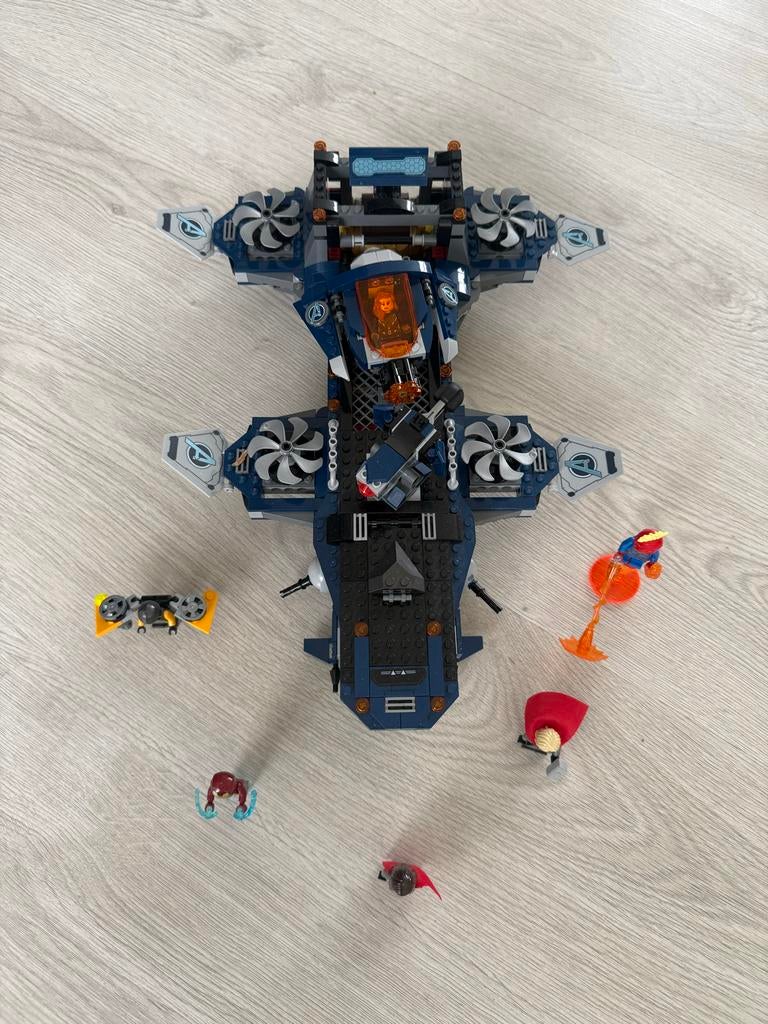 LEGO Marvel Avengers Helicarrier (76153), Kinderen en Baby's, Speelgoed | Duplo en Lego, Gebruikt, Lego, Complete set, Compleet