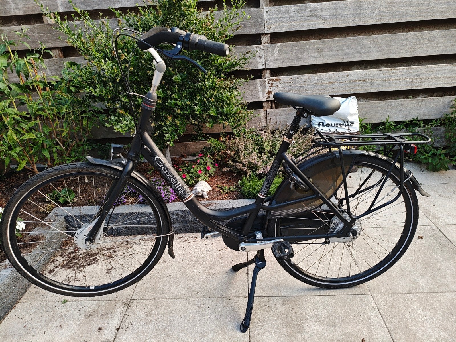 Gazelle bloom c8 moederfiets 28 inch zwart dames 53, 53 tot 56 cm, Ophalen of Verzenden, Zo goed als nieuw, Gazelle