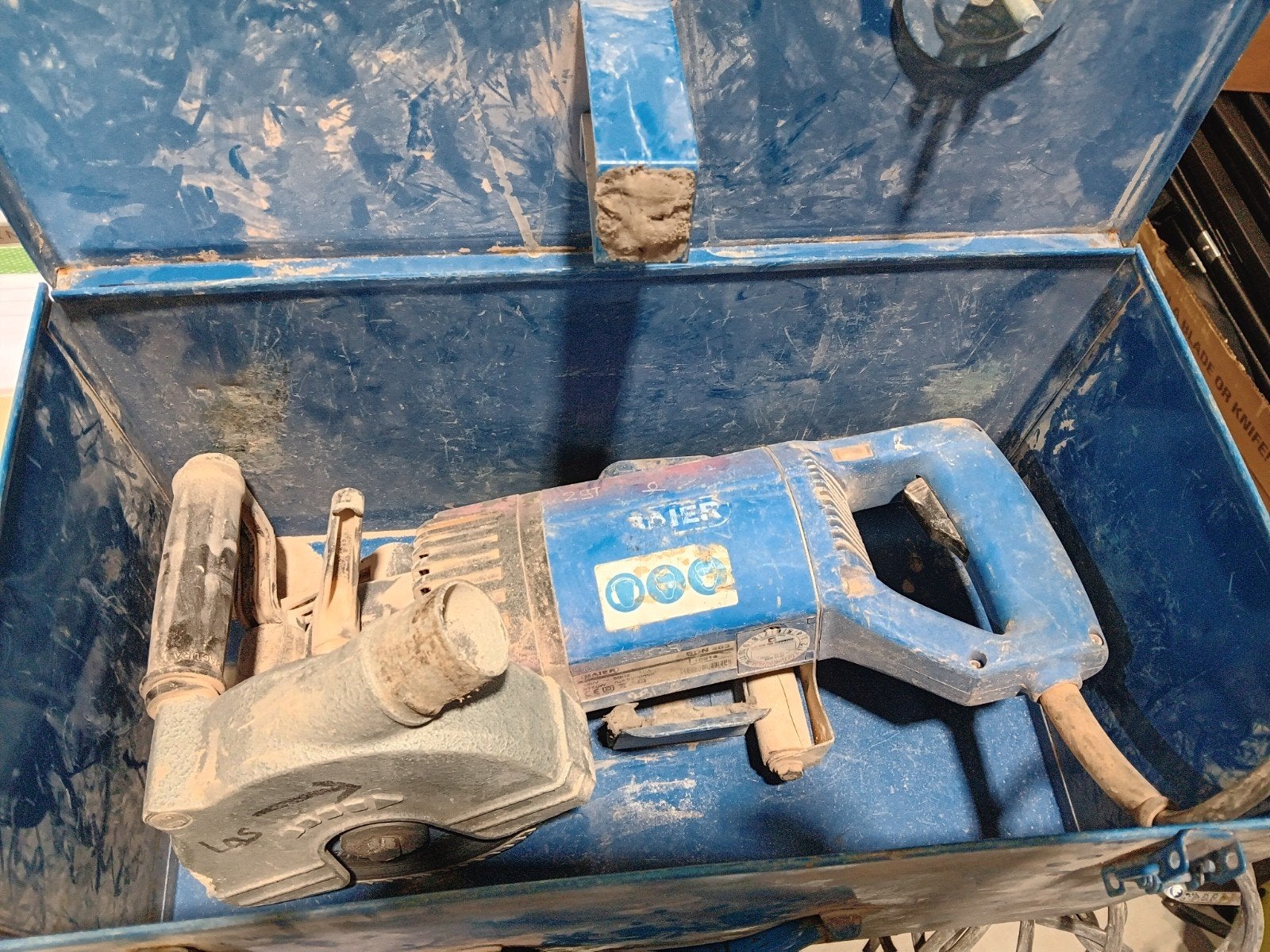 Baier BDN463 muurfrees / sleuvenfrees in koffer, Ophalen, 1000 watt of meer, Overige typen