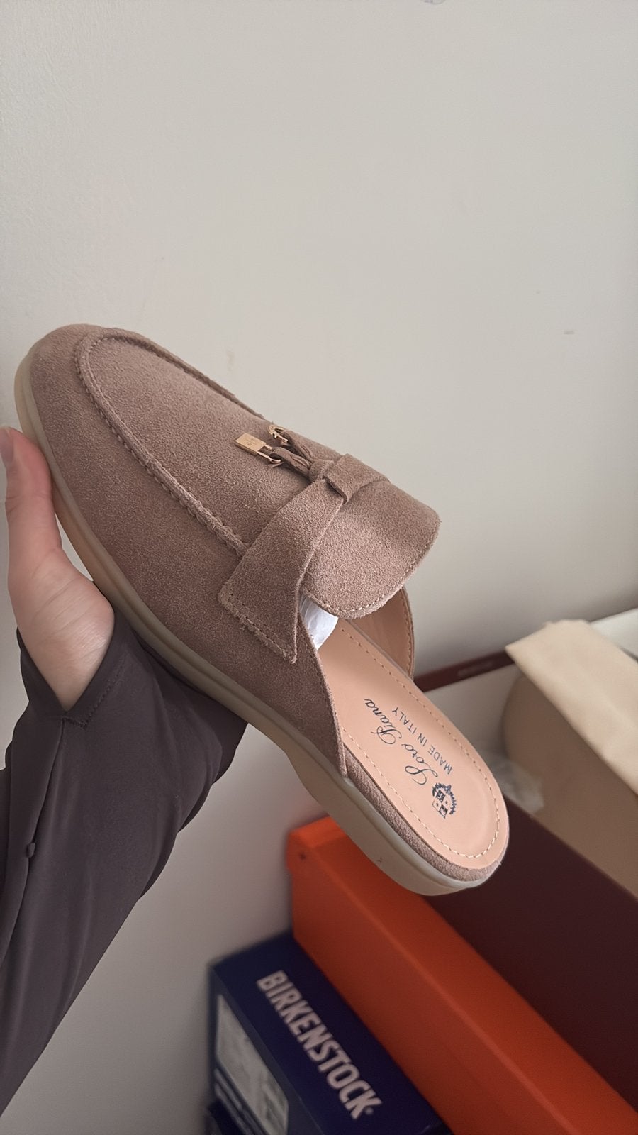 Loro piana instapper 39/40, Kleding | Dames, Ophalen of Verzenden, Nieuw, Overige kleuren