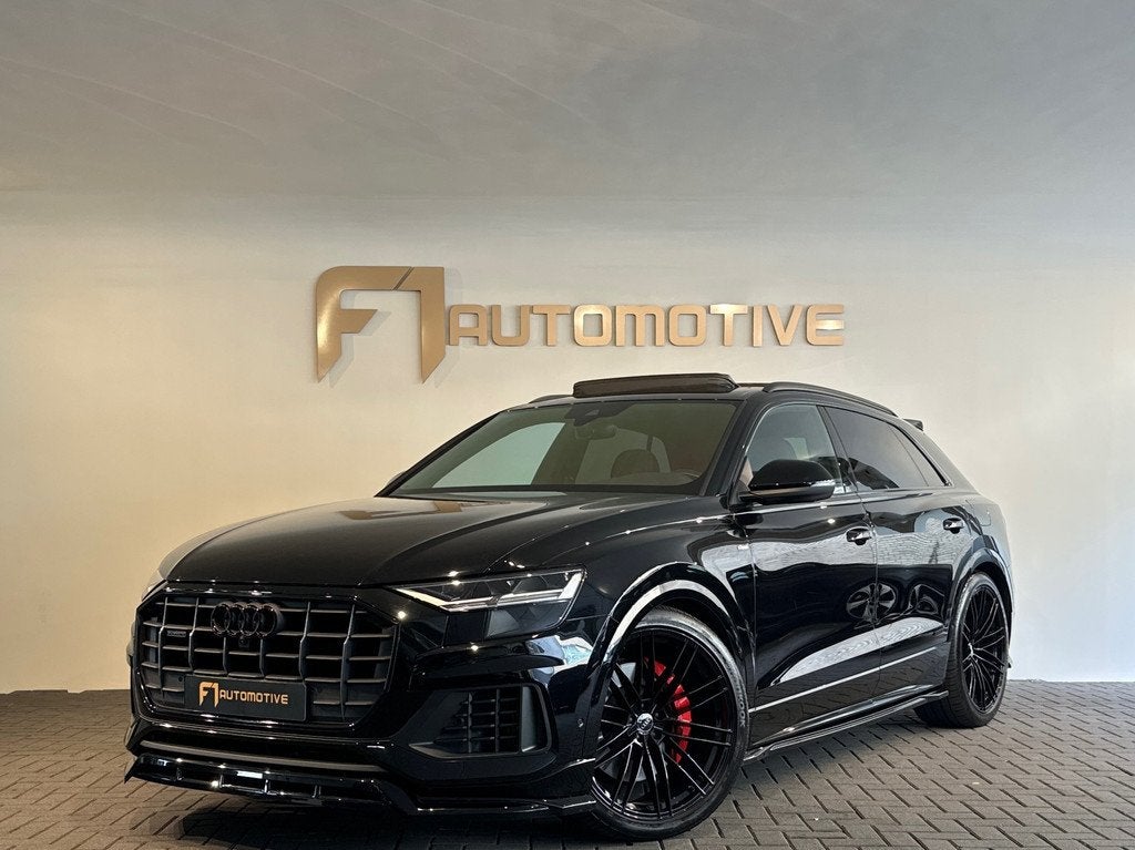 Audi Q8 55 TFSI e quattro Pro S Line Pano|B&O|Trekhaak|Maxto, Automaat, 14 kWh, Gebruikt, 2995 cc