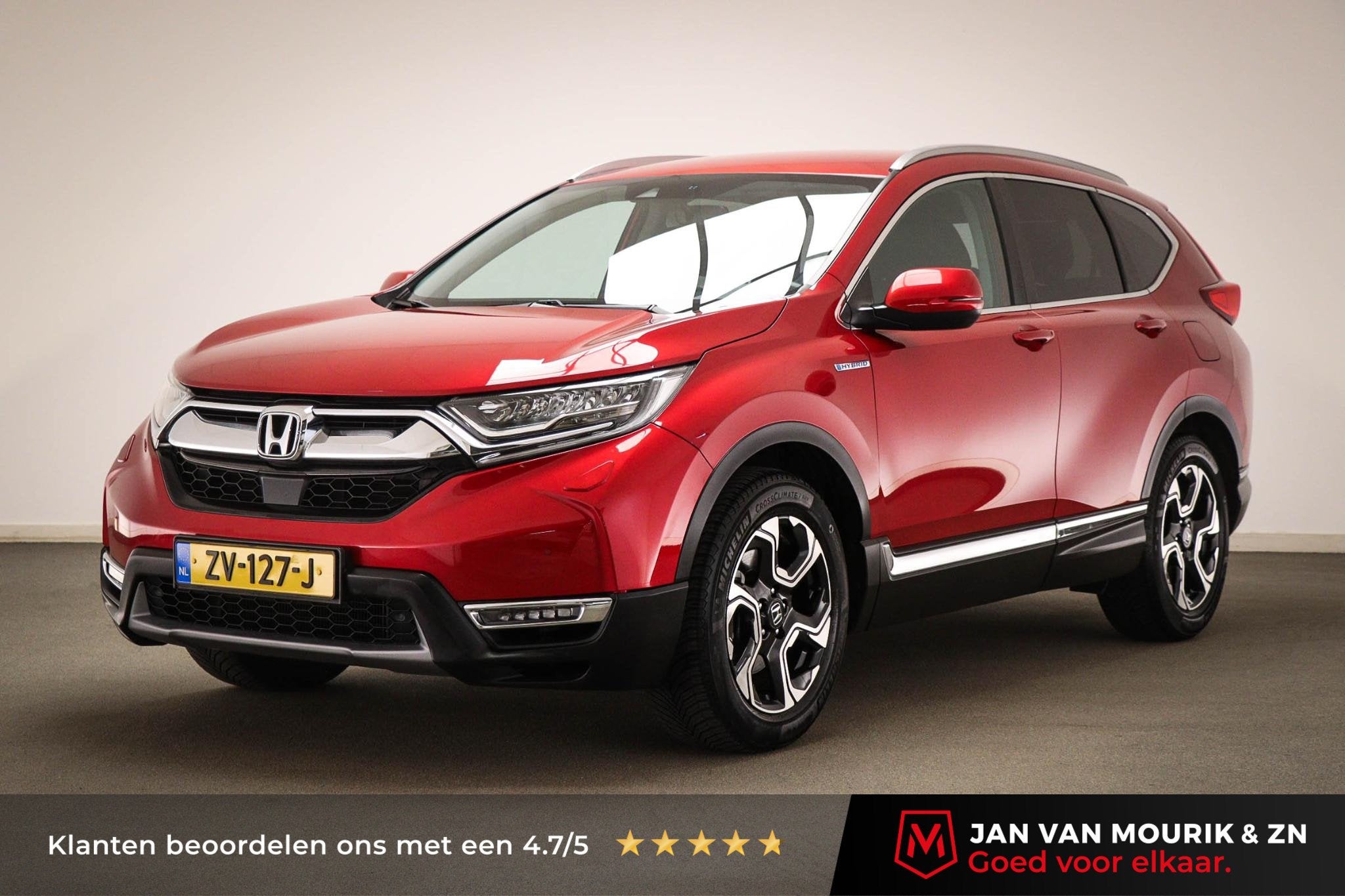Honda CR-V 2.0 Hybrid Lifestyle | CLIMA | LEDER | STOELVERWA, Auto's, Dealer onderhouden, Gebruikt, 4 cilinders, Bedrijf