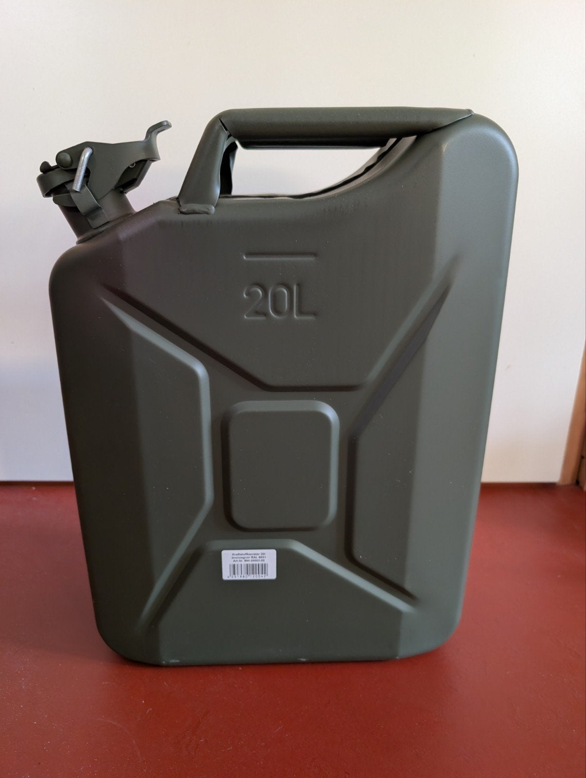 BW Fuel Canister 20L - Benzine, Diesel, E10, Ophalen