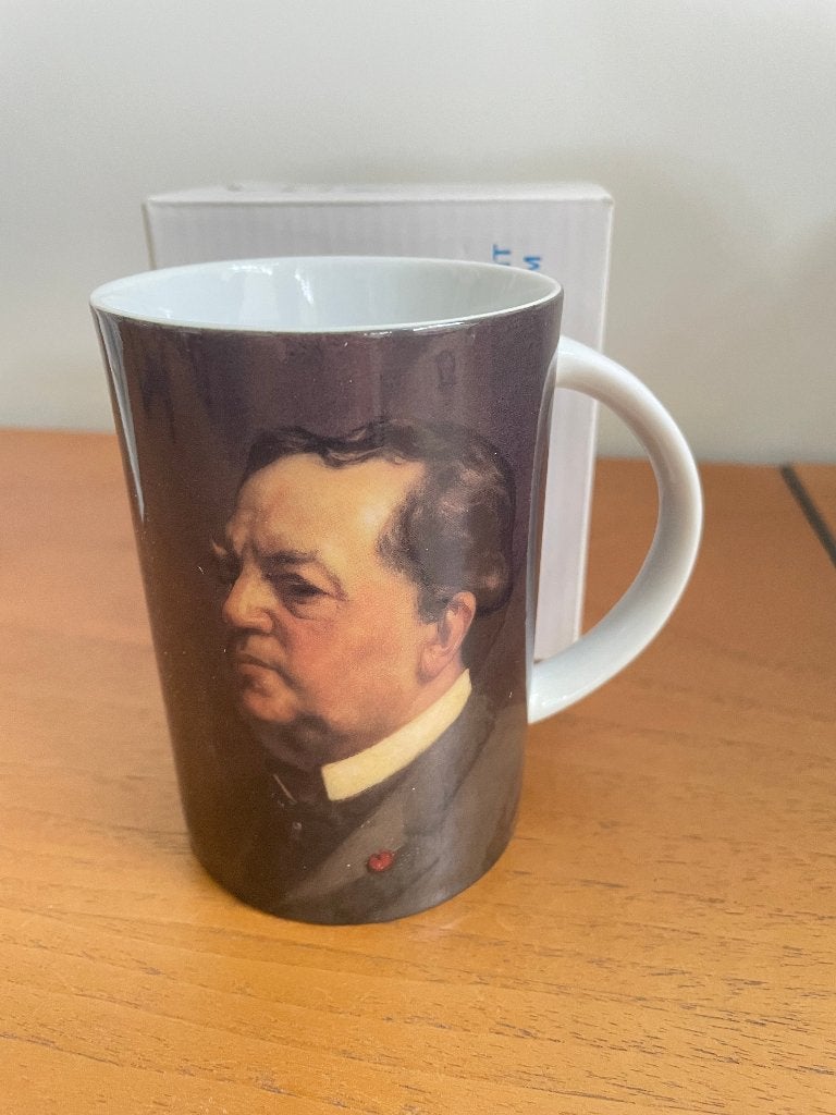 Mok Abraham Kuyper, Vrije Universiteit, Nieuw, Klassiek, Keramiek, Mok