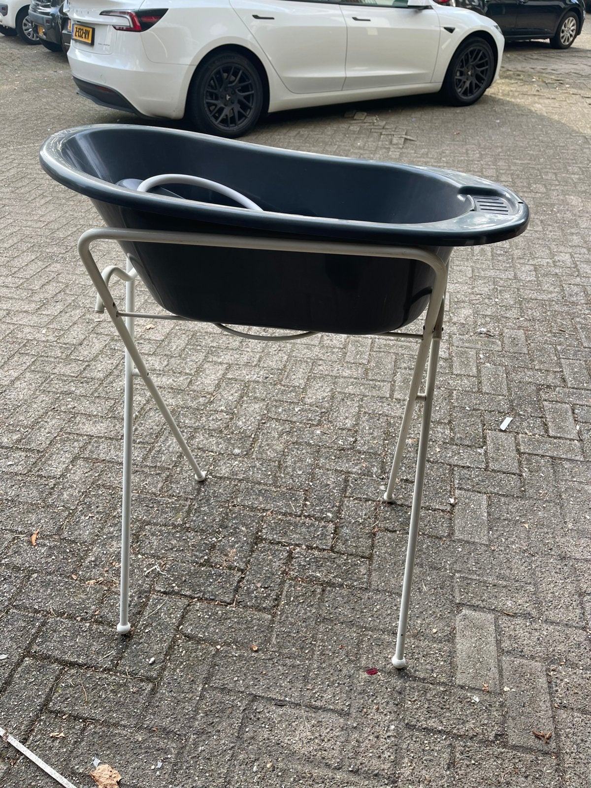 Badstandaard + badje + inzet nu 19,99 euro, Ophalen, Zo goed als nieuw, Badje