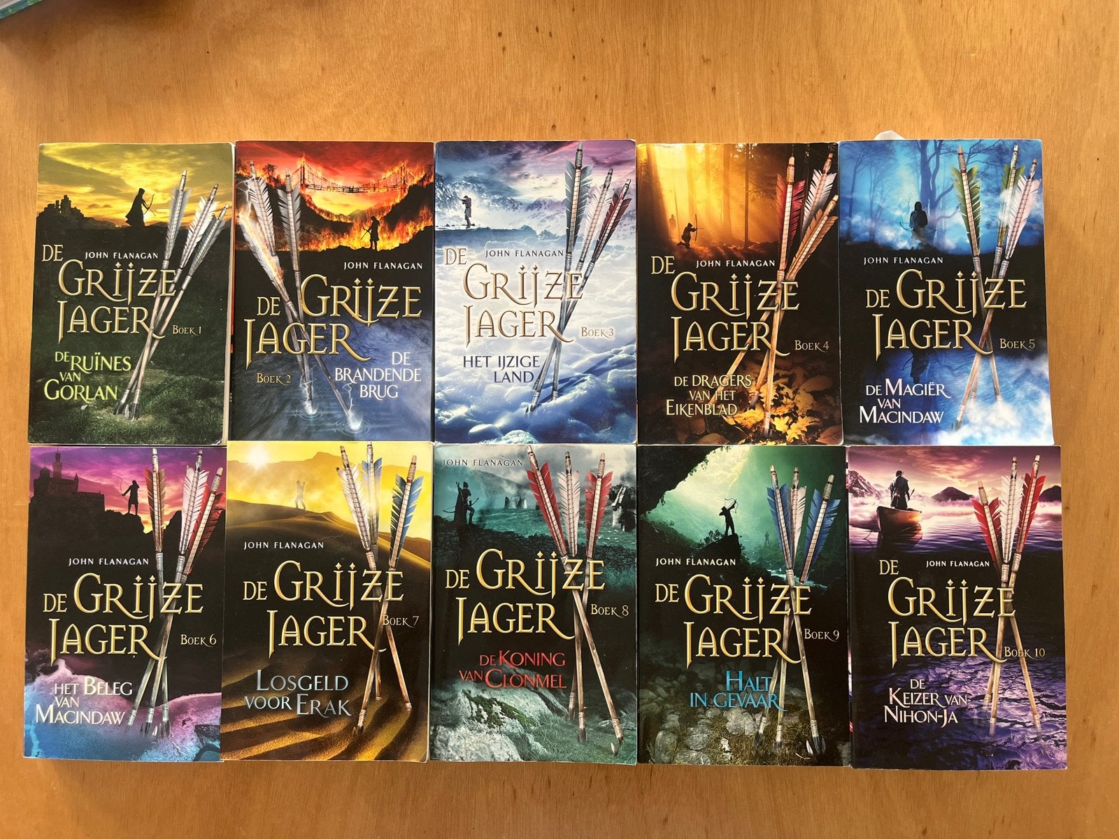 De Grijze Jager boeken 1 - 10, Ophalen of Verzenden, Zo goed als nieuw