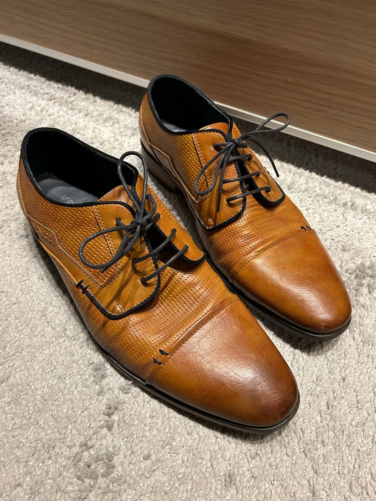 Nette bruine veterschoenen - Maat 45, Kleding | Heren, Bruin, Ophalen of Verzenden, Gedragen, Veterschoenen